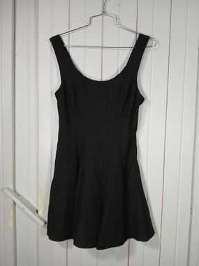 Japna Classic Black Skater Dress